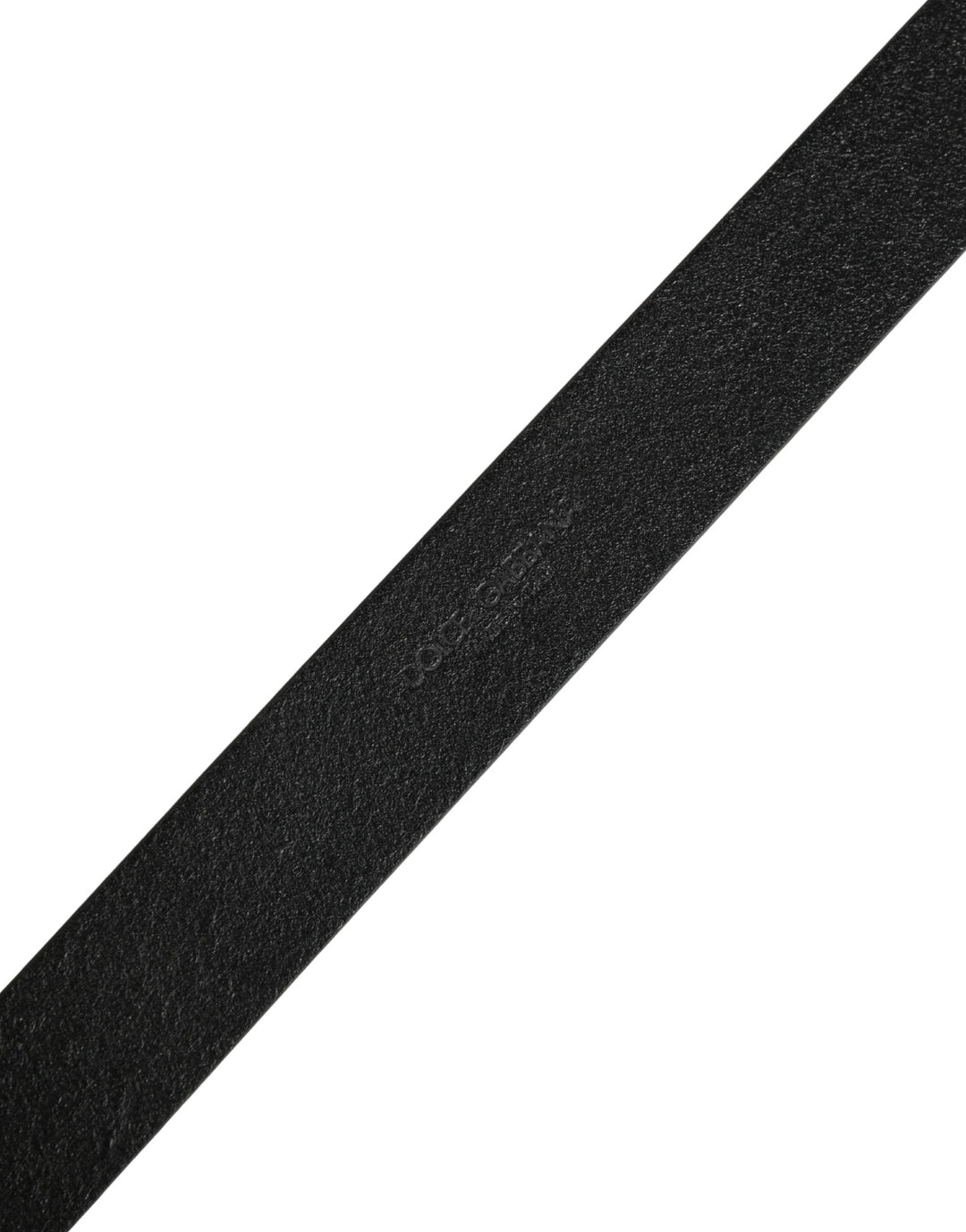 Dolce &amp; Gabbana Sample Sale Dolce &amp; Gabbana Men Black Calf Leather Metal Buckle Belt - | Designer outlet