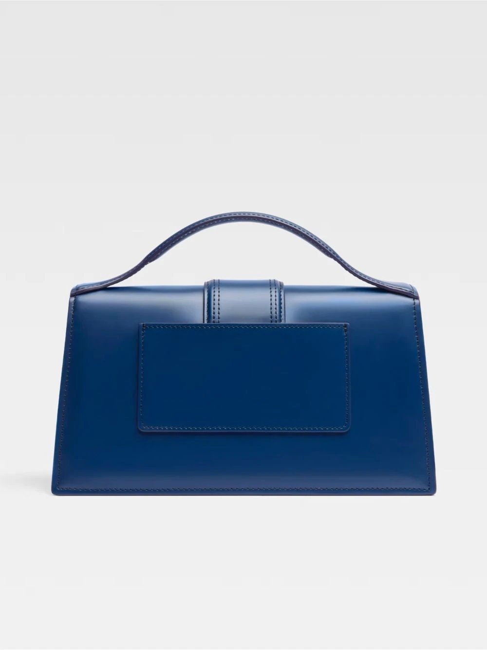 Jacquemus Dark NavyLeather Le Grand Bambino Handbag – Ask Me Wear