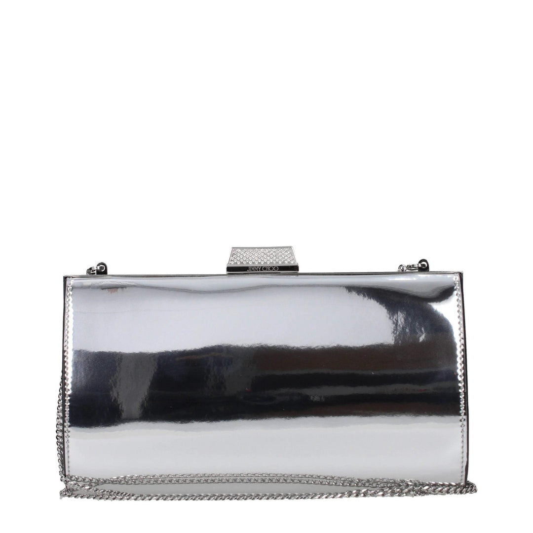 Jimmy Choo Sample Sale Jimmy Choo Gray Leather Clutch Bag - | Designer outlet