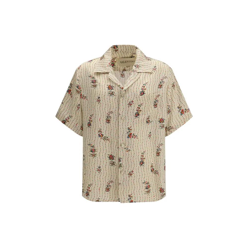 Valentino Garavani Multicolor Silk Pattern Shirt