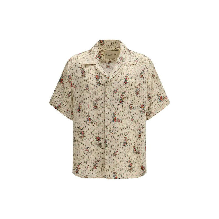 Valentino Garavani Multicolor Silk Pattern Shirt