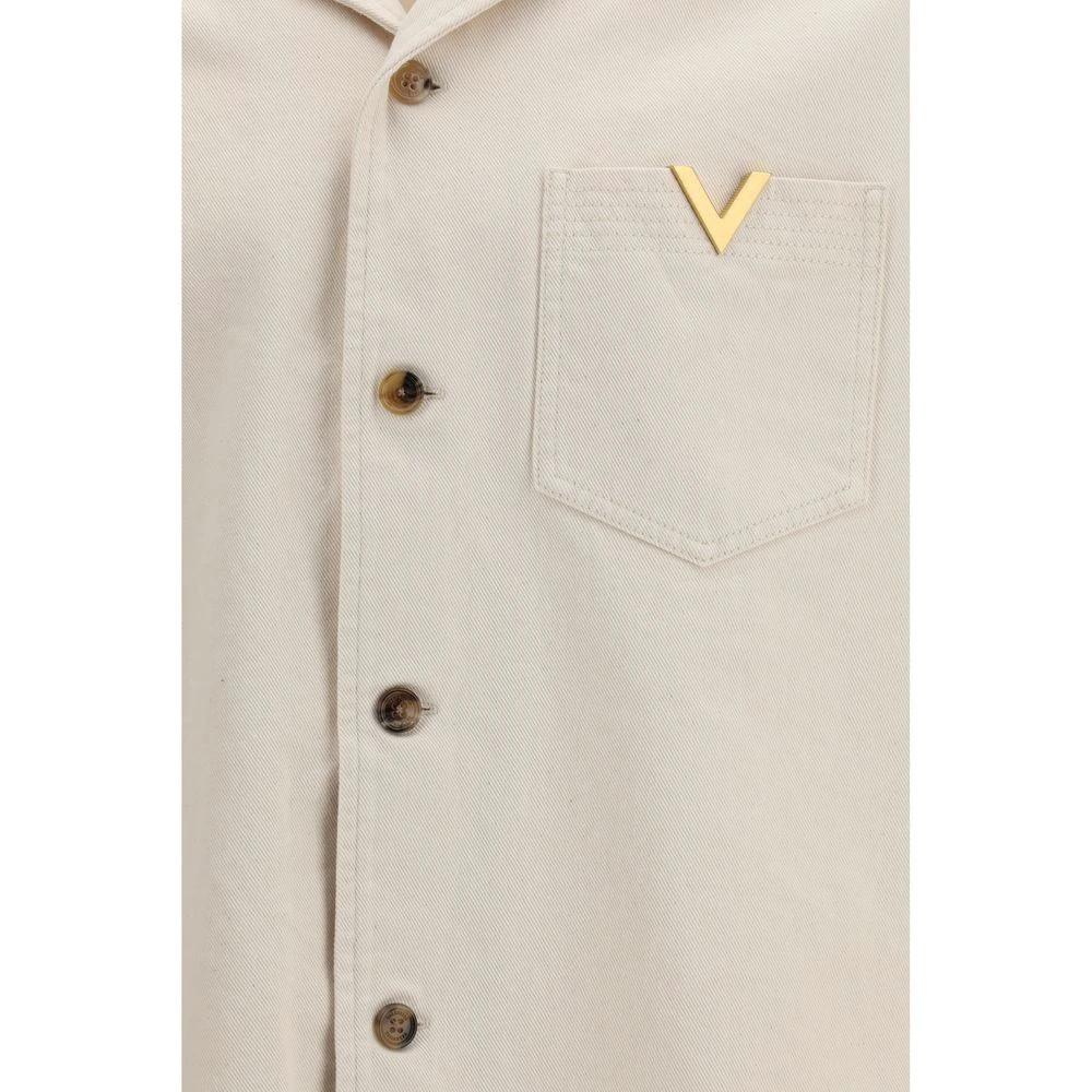 Valentino Sample Sale Valentino Beige Denim Shirt - | Designer outlet