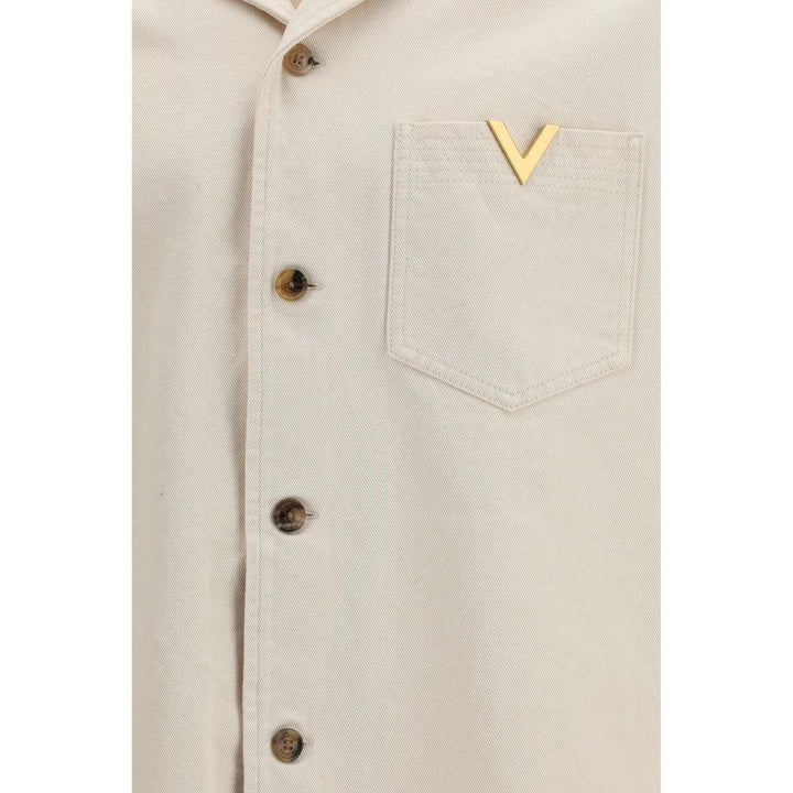 Valentino Sample Sale Valentino Beige Denim Shirt - | Designer outlet