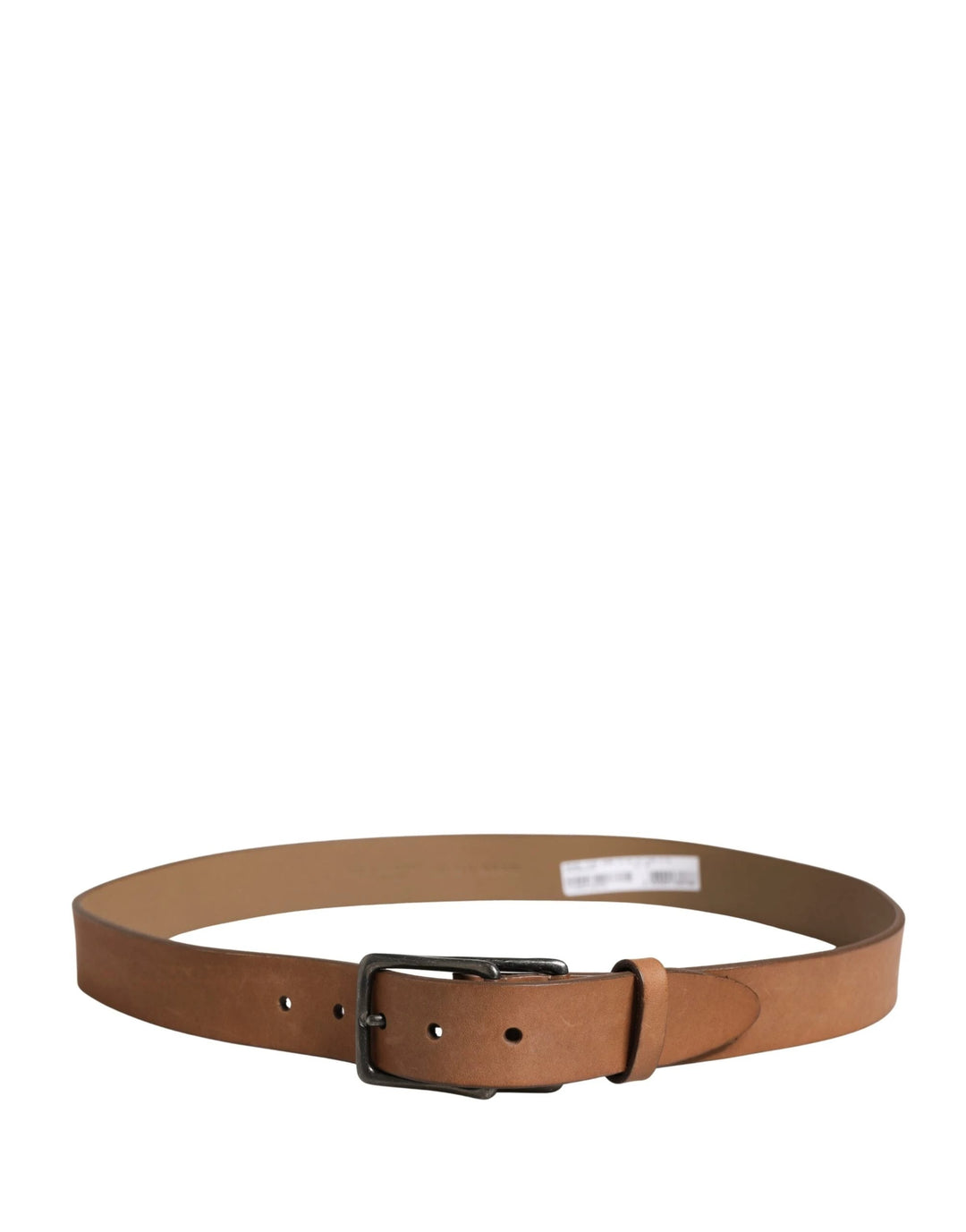 Dolce &amp; Gabbana Sample Sale Dolce &amp; Gabbana Men Brown Leather Classic Metal Buckle Belt - | Designer outlet