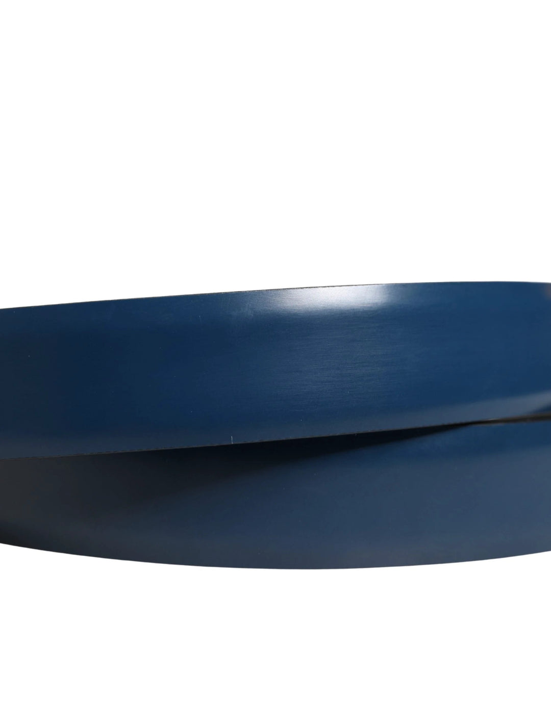 Dolce &amp; Gabbana Sample Sale Dolce &amp; Gabbana Men Blue Classic Leather Metal Buckle Belt - | Designer outlet