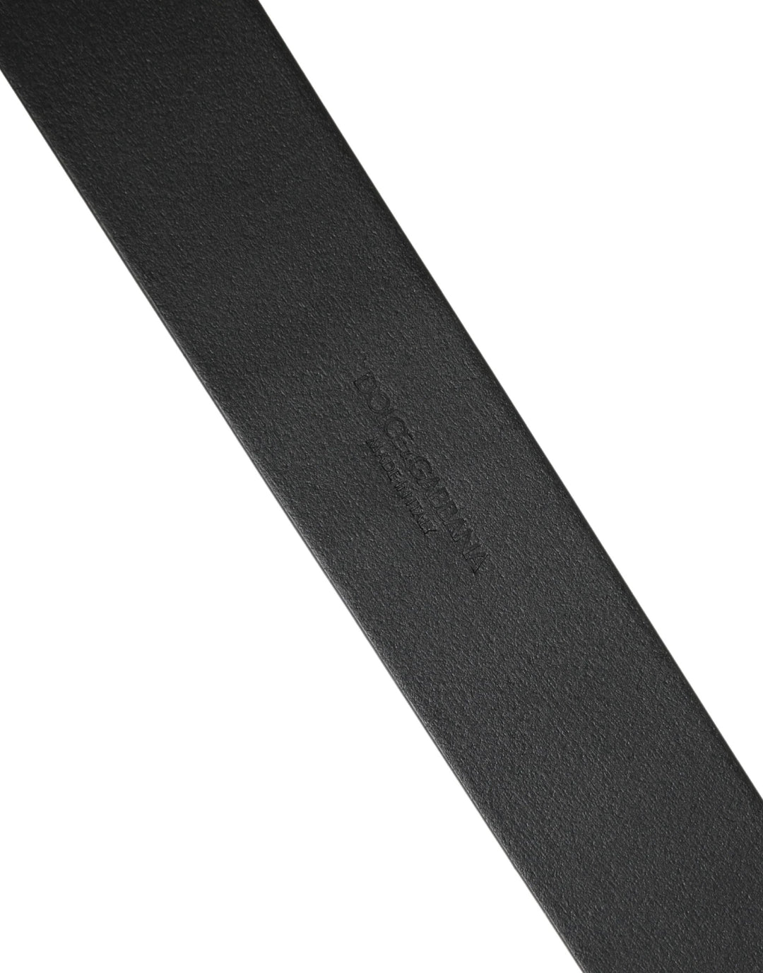 Dolce &amp; Gabbana Sample Sale Dolce &amp; Gabbana Men Black Classic Leather Metal Buckle Belt - | Designer outlet