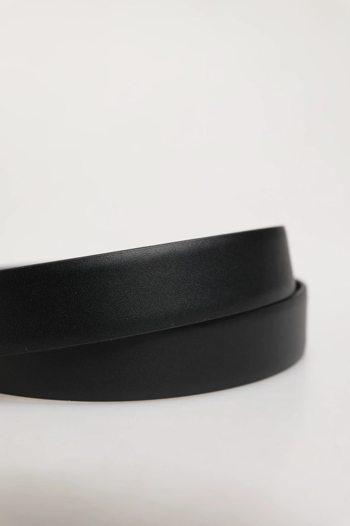 Dolce &amp; Gabbana Sample Sale Dolce &amp; Gabbana Men Black Classic Leather Metal Buckle Belt - | Designer outlet