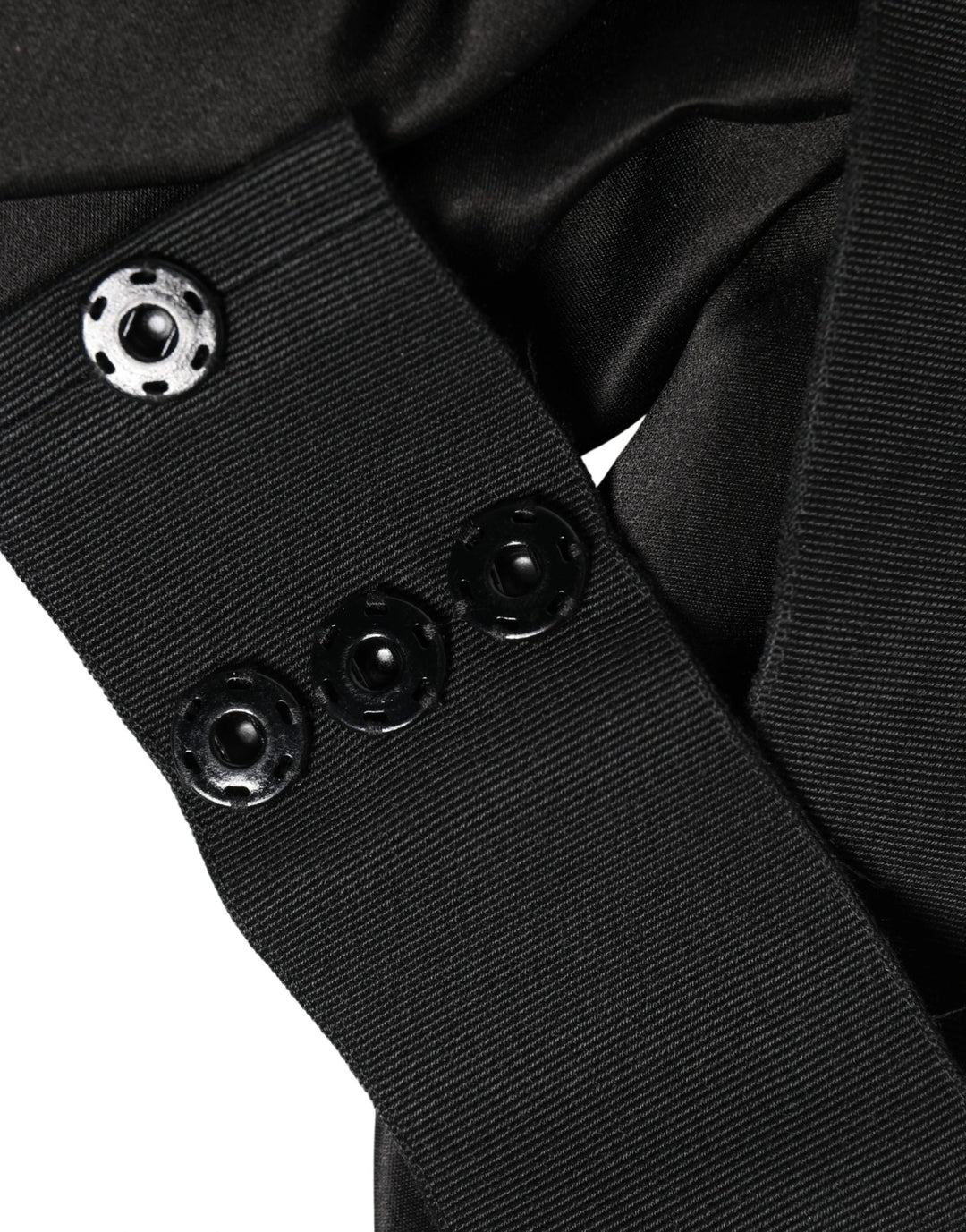 Dolce &amp; Gabbana Sample Sale Dolce &amp; Gabbana Black Silk Satin Sash Wide Waist Women Belt - | Designer outlet
