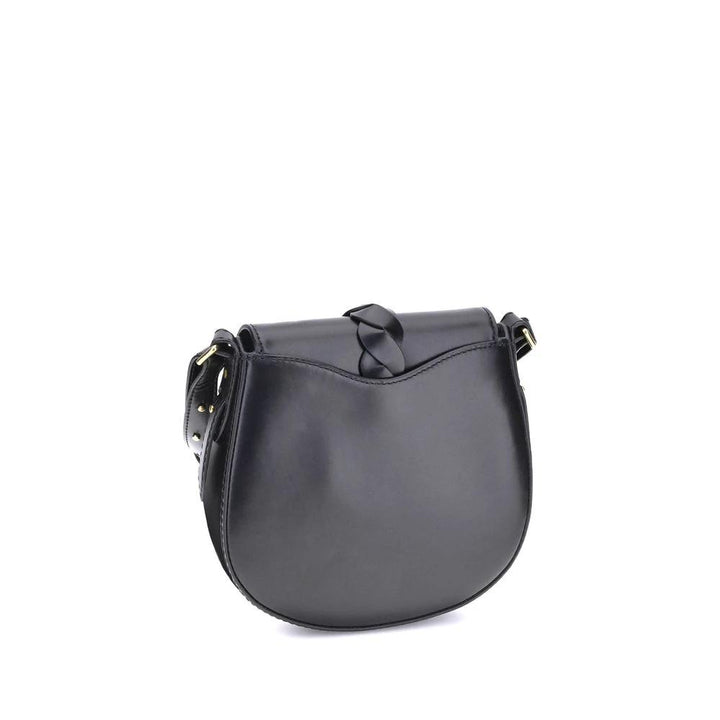 Isabel Marant Black Calf Leather Bos Taurus Shoulder Bag