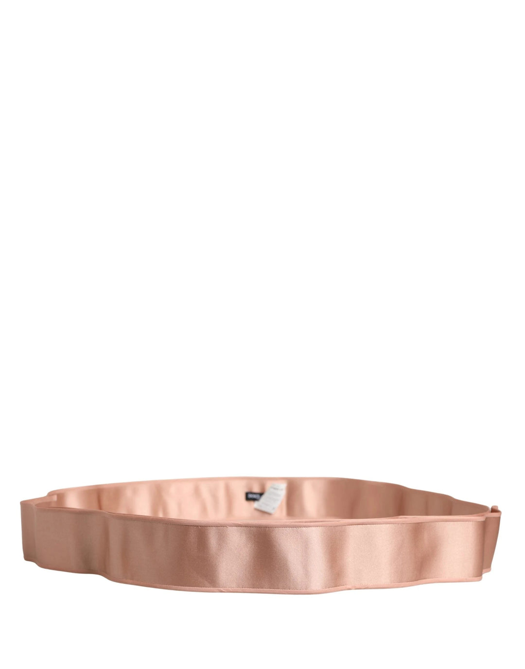 Dolce &amp; Gabbana Sample Sale Dolce &amp; Gabbana Light Pink Silk Satin Waist Women Cintura Belt - | Designer outlet