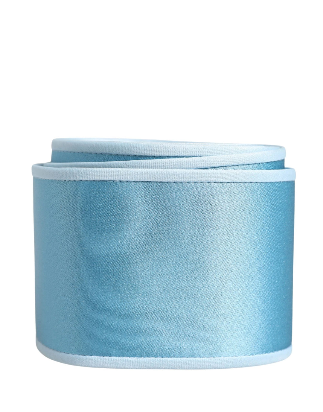Dolce &amp; Gabbana Sample Sale Dolce &amp; Gabbana Light Blue Silk Satin Waist Women Cintura Belt - | Designer outlet