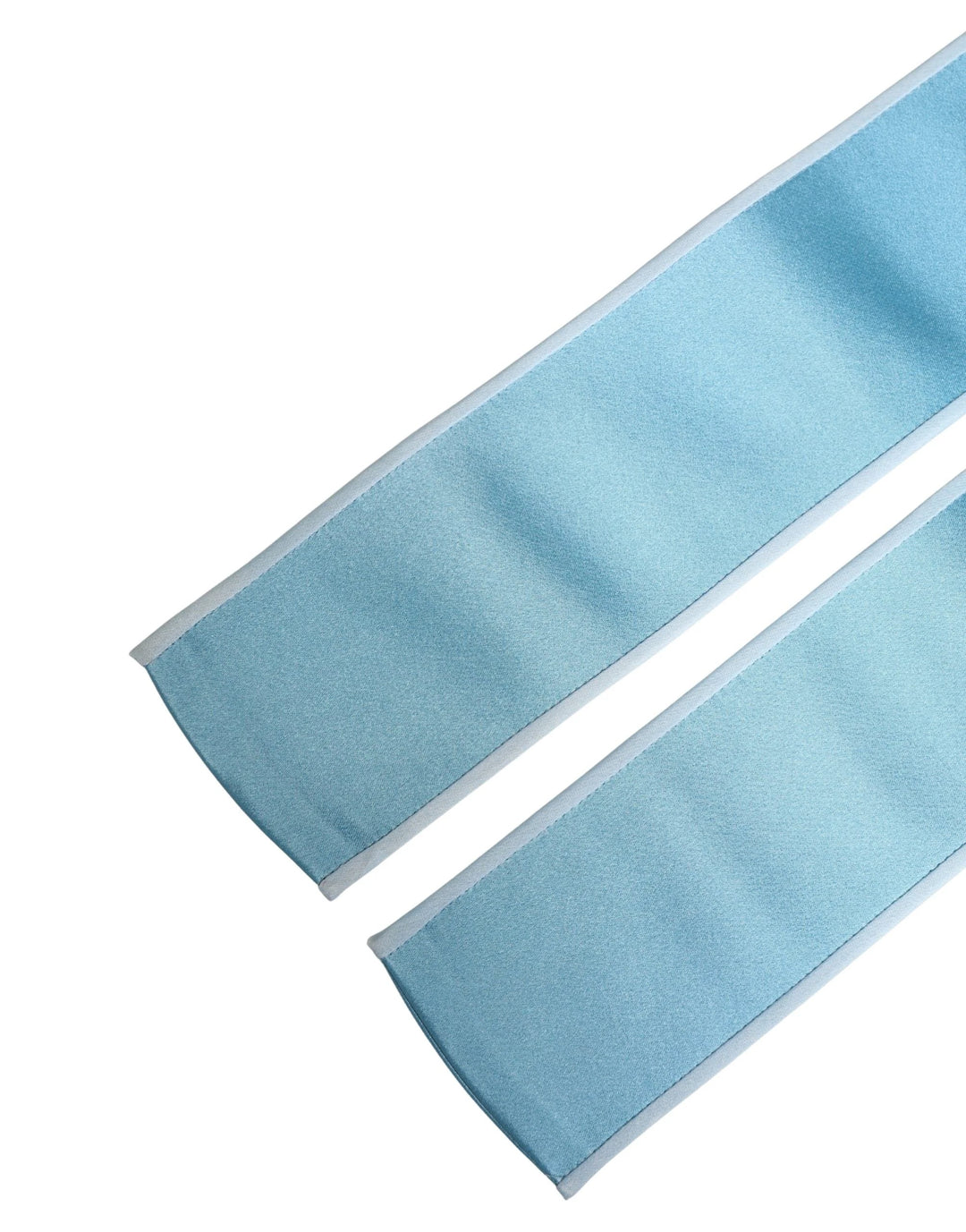 Dolce &amp; Gabbana Sample Sale Dolce &amp; Gabbana Light Blue Silk Satin Waist Women Cintura Belt - | Designer outlet