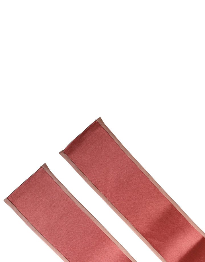 Dolce &amp; Gabbana Sample Sale Dolce &amp; Gabbana Pink Silk Satin Waist Women Cintura Belt - | Designer outlet
