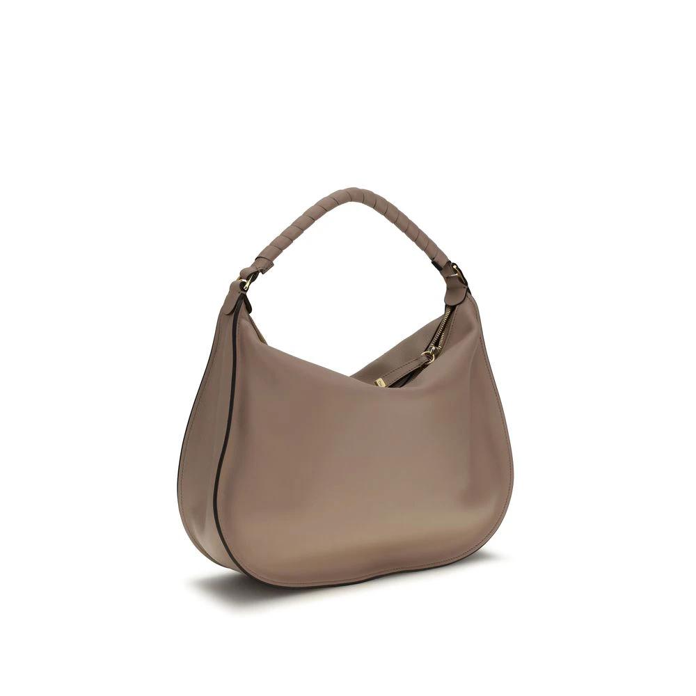 Chloé Beige Calf Leather Bos Taurus Shoulder Bag