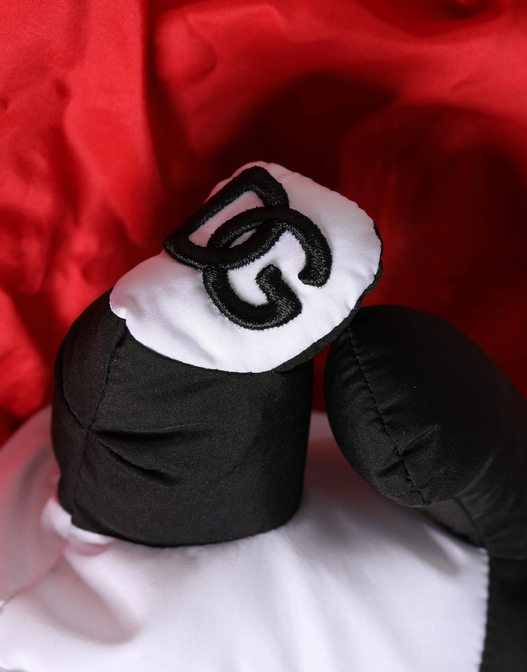 Dolce & Gabbana Sample Sale Dolce & Gabbana Men Red Polyester Panda Stuffed Ecobag Tote Borse Bag - | Designer outlet