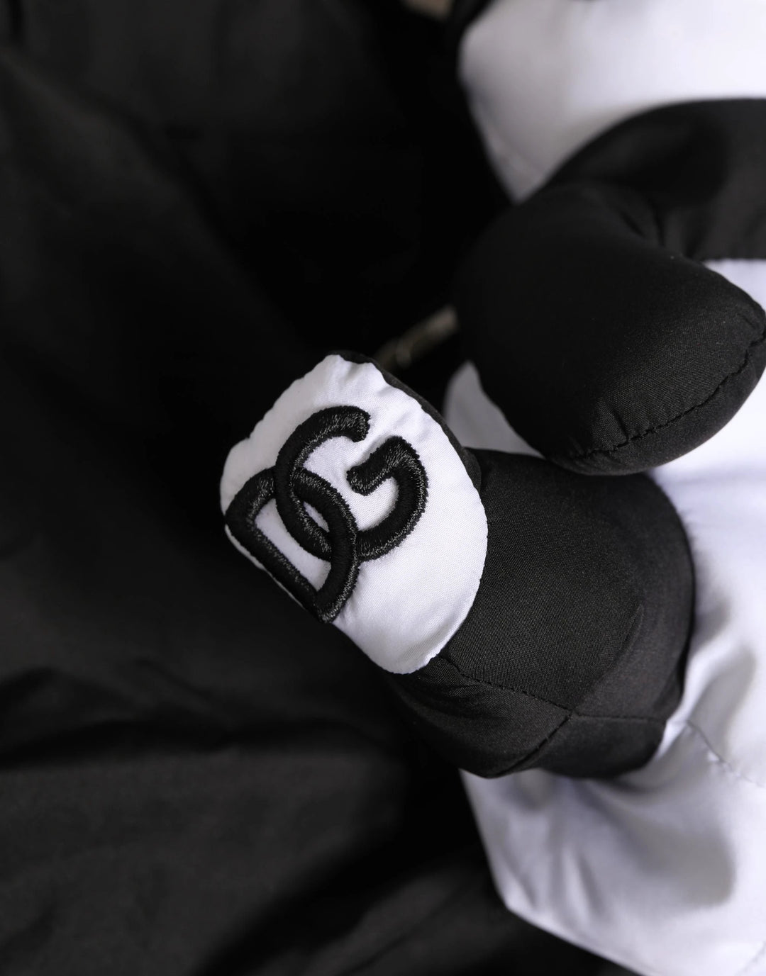 Dolce & Gabbana Sample Sale Dolce & Gabbana Men Black Polyester Panda Stuffed Ecobag Bag - | Designer outlet