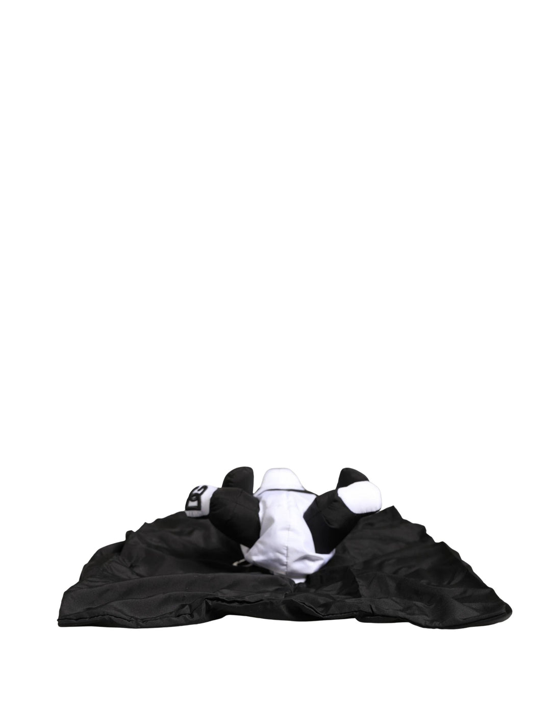 Dolce & Gabbana Sample Sale Dolce & Gabbana Men Black Polyester Panda Stuffed Ecobag Bag - | Designer outlet