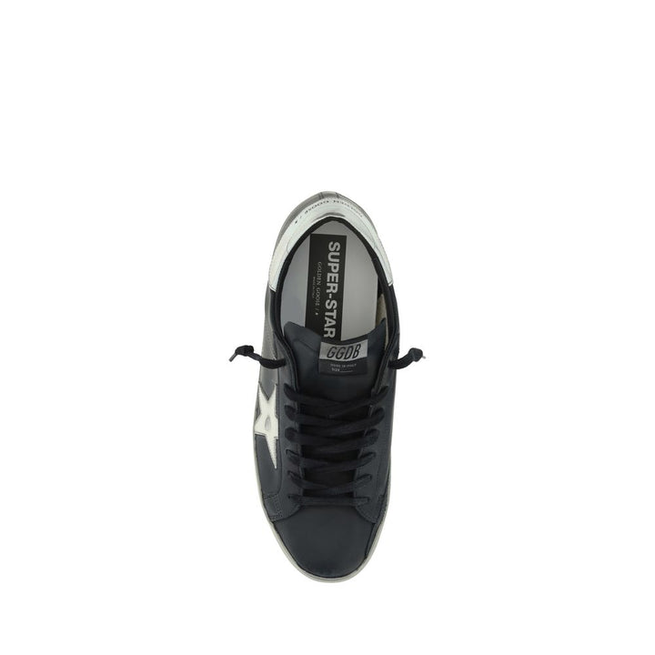 Golden Goose Black Rubber Low Top Sneakers