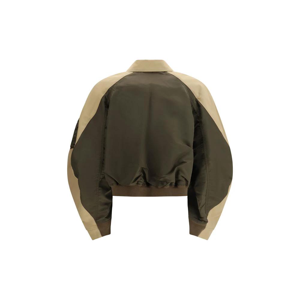 Sacai Sample Sale Sacai Bicolor Cotton Bomber - | Designer outlet