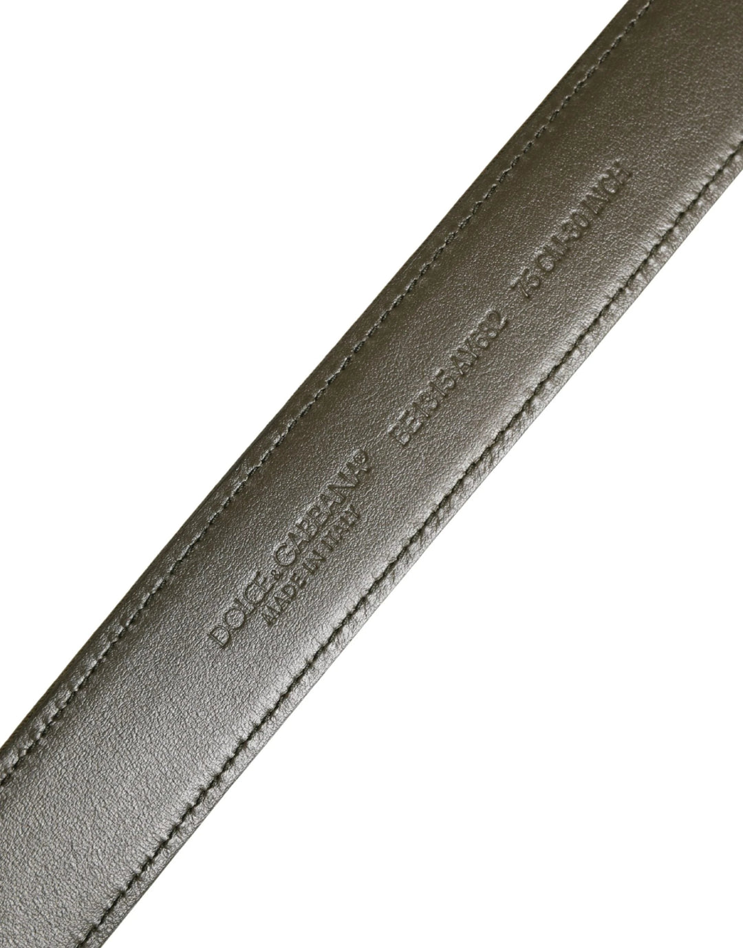Dolce &amp; Gabbana Sample Sale Dolce &amp; Gabbana Green Camouflage Devotion Metal Buckle Belt - | Designer outlet