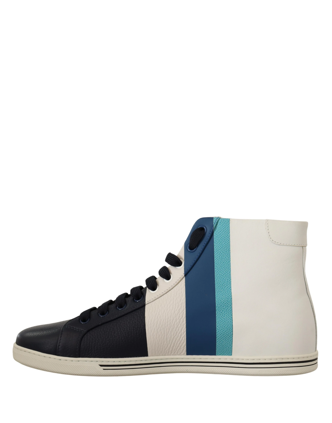 Dolce &amp; Gabbana Sample Sale Dolce &amp; Gabbana Multicolor Leather Mid Top Sneakers Shoes - | Designer outlet