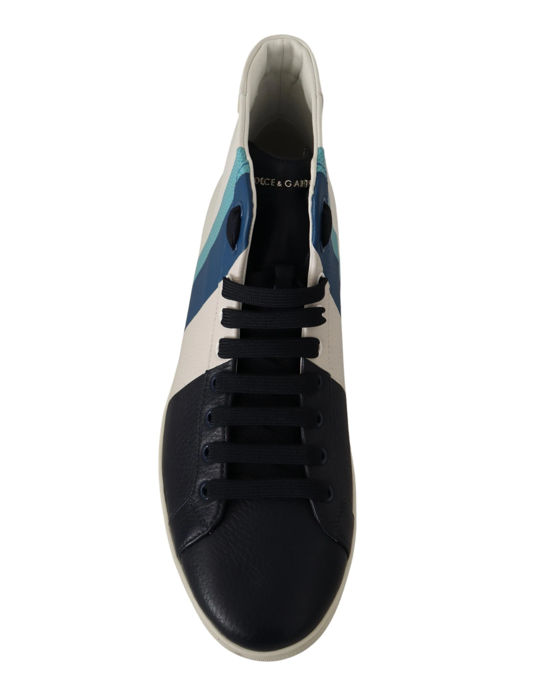 Dolce &amp; Gabbana Sample Sale Dolce &amp; Gabbana Multicolor Leather Mid Top Sneakers Shoes - | Designer outlet