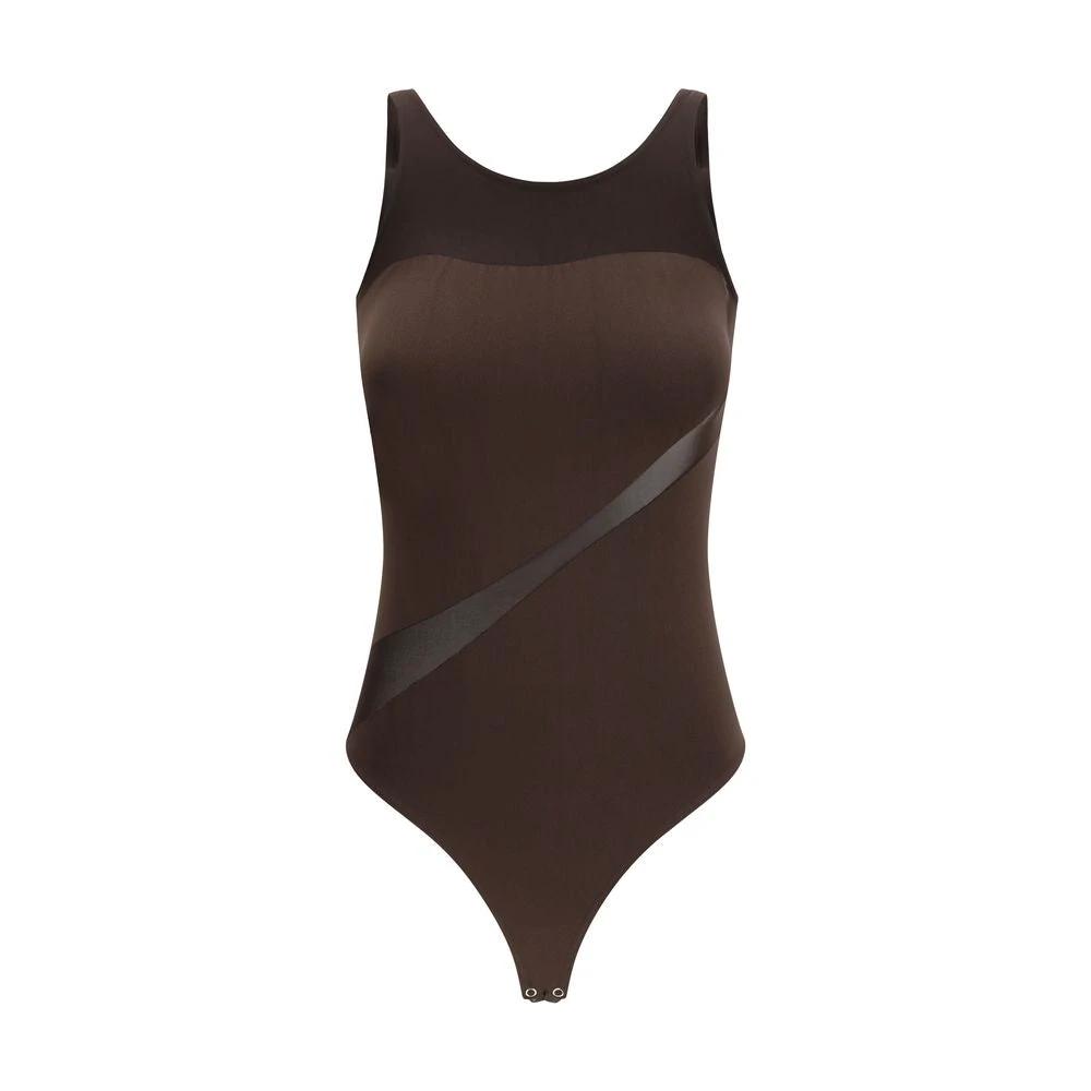 Wolford Sample Sale Wolford Brown Polyamide Bodysuit - | Designer outlet
