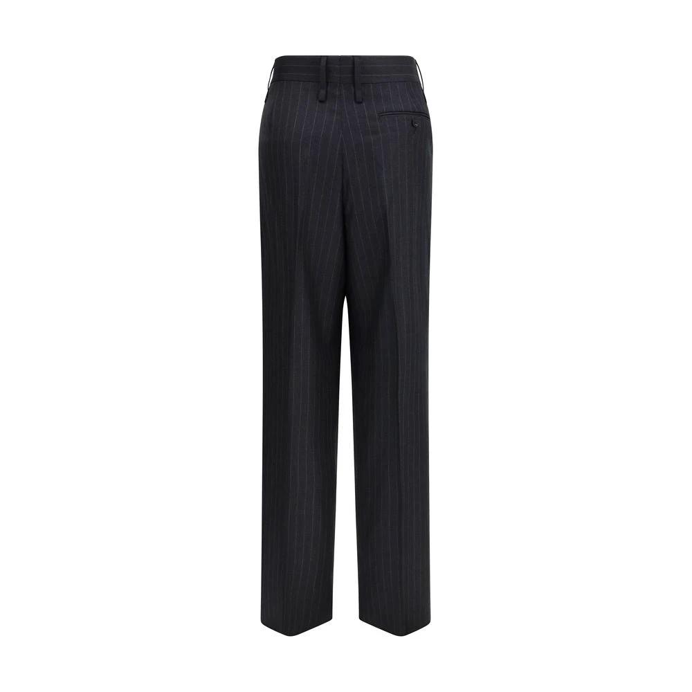 Ferragamo Sample Sale Ferragamo Gray Fleece Wool Casual Pants - | Designer outlet