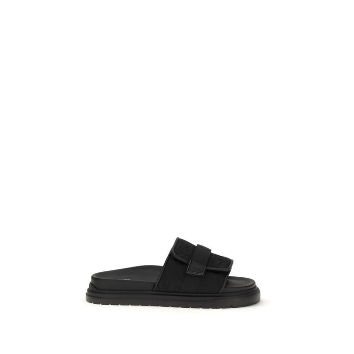 Fendi Sample Sale Fendi Black Polyamide Sandals - | Designer outlet