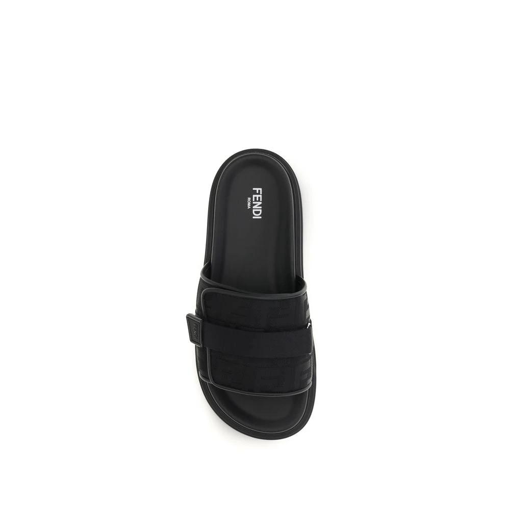 Fendi Sample Sale Fendi Black Polyamide Sandals - | Designer outlet