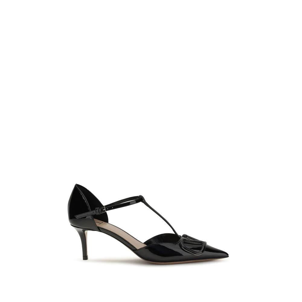 Valentino Garavani Sample Sale Valentino Garavani Black Calf Leather Bos Taurus High Heel Pumps - | Designer outlet