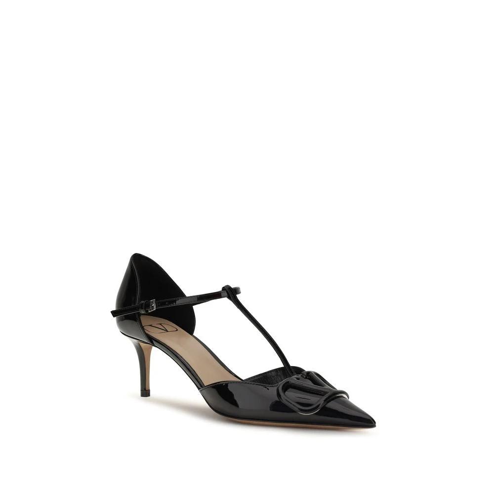 Valentino Garavani Sample Sale Valentino Garavani Black Calf Leather Bos Taurus High Heel Pumps - | Designer outlet