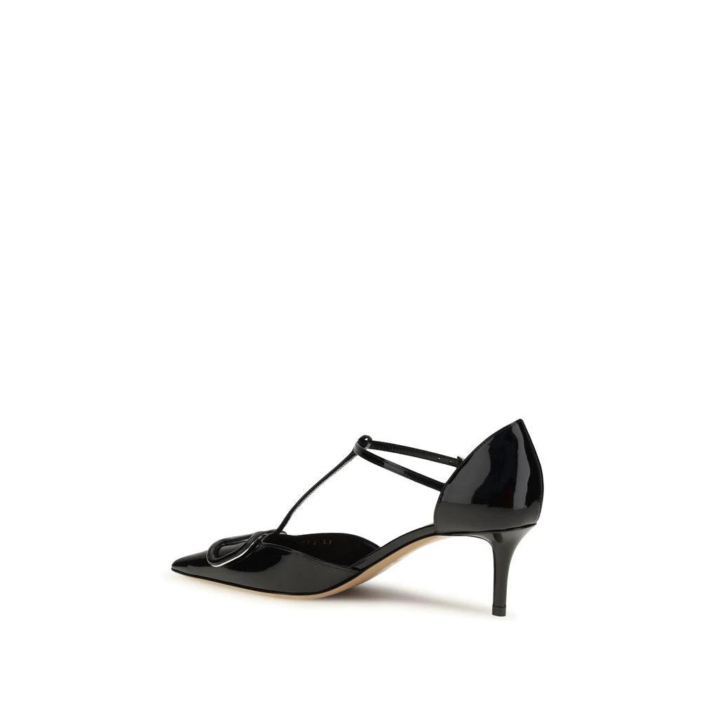 Valentino Garavani Sample Sale Valentino Garavani Black Calf Leather Bos Taurus High Heel Pumps - | Designer outlet
