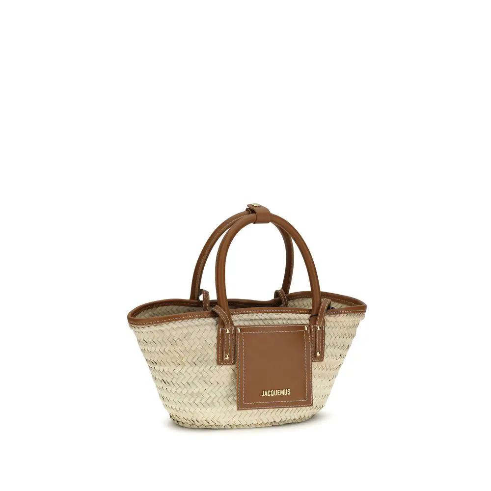 Jacquemus Sample Sale | Jacquemus Brown Raffia Handbag - | Designer outlet