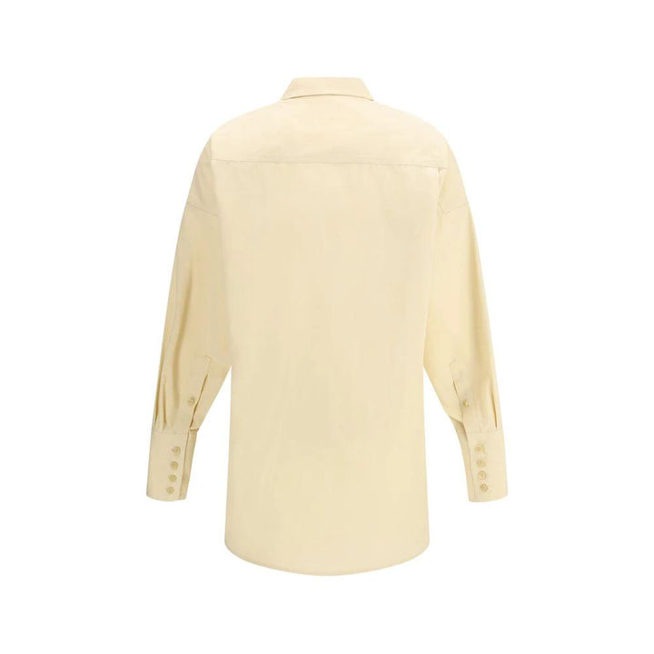 Darkpark Sample Sale Darkpark Beige Cotton Shirt - | Designer outlet