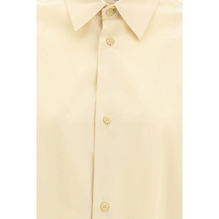 Darkpark Sample Sale Darkpark Beige Cotton Shirt - | Designer outlet