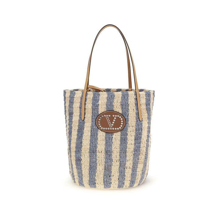 Valentino Garavani Sample Sale Valentino Garavani Multicolor Raffia Backet Bag - | Designer outlet