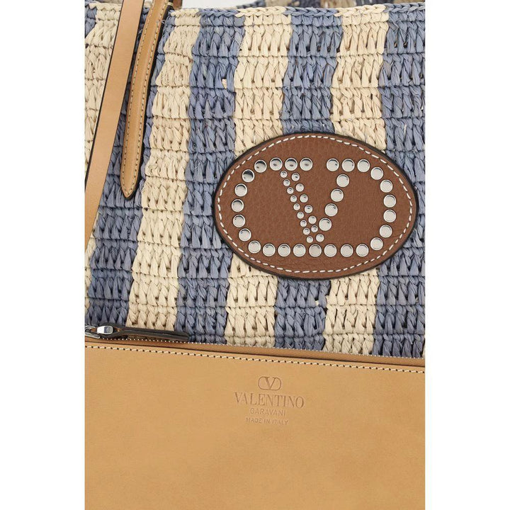 Valentino Garavani Sample Sale Valentino Garavani Multicolor Raffia Backet Bag - | Designer outlet