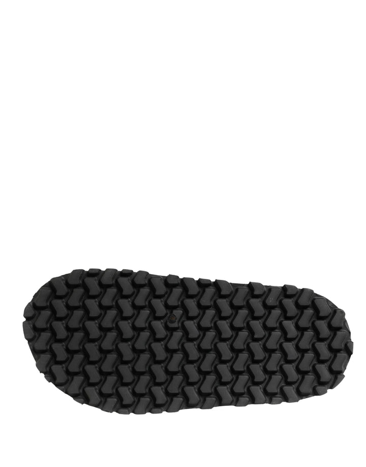Dolce &amp; Gabbana Sample Sale Dolce &amp; Gabbana Black Logo Detailed Men Chunky Sandals Shoes - | Designer outlet