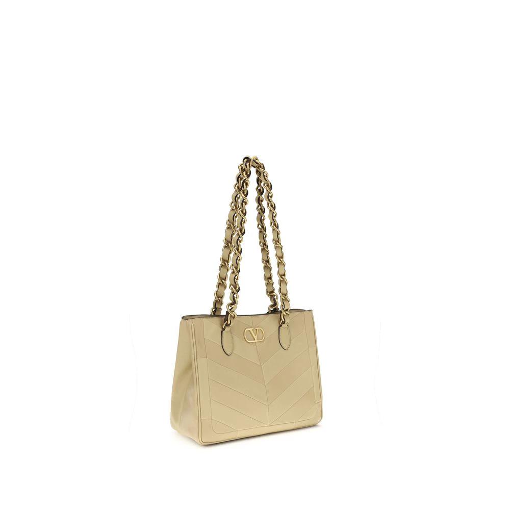 Valentino Garavani Sample Sale Valentino Garavani Gold Napa Leather / Calf Bos Taurus Shoulder Bag - | Designer outlet