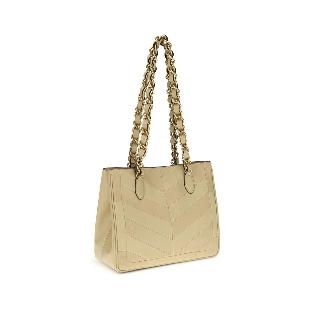 Valentino Garavani Sample Sale Valentino Garavani Gold Napa Leather / Calf Bos Taurus Shoulder Bag - | Designer outlet