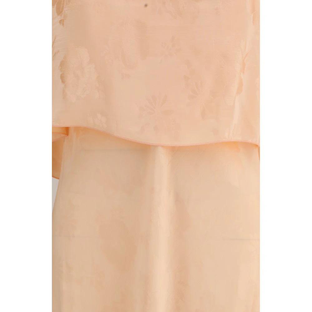 Forte_Forte Sample Sale Forte_Forte Orange Viscose Casual Dress - | Designer outlet