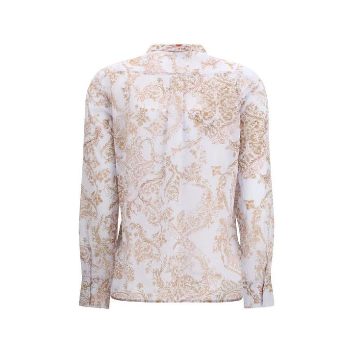Forte_Forte Sample Sale Forte_Forte Multicolor Cotton Pattern Shirt - | Designer outlet