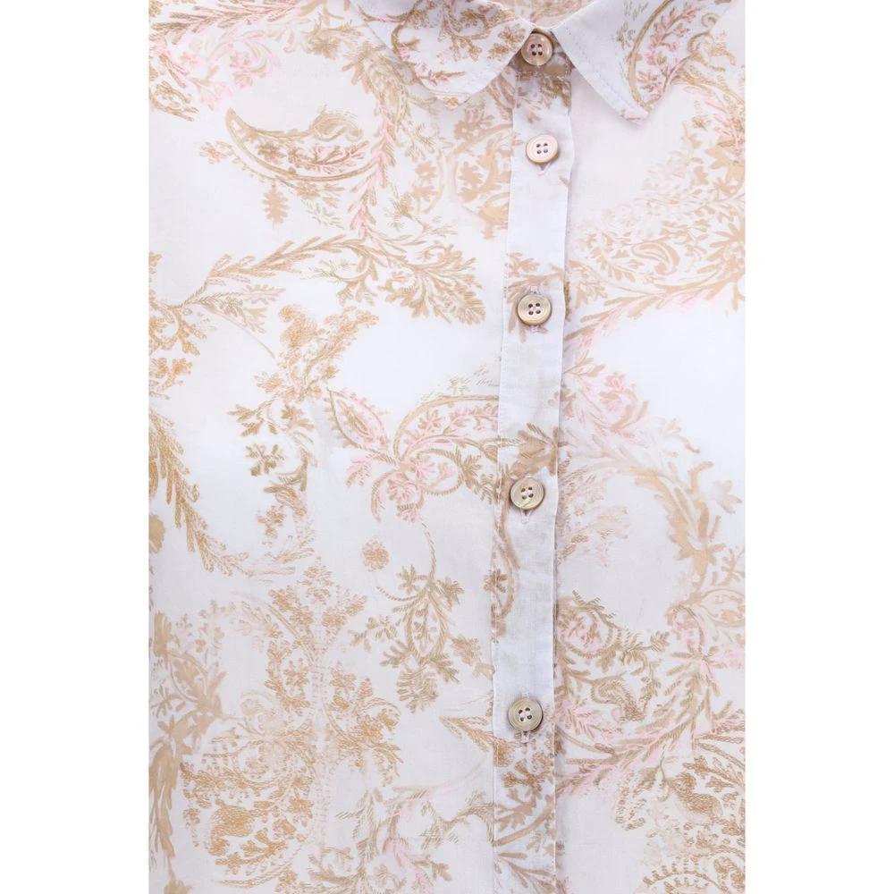 Forte_Forte Sample Sale Forte_Forte Multicolor Cotton Pattern Shirt - | Designer outlet