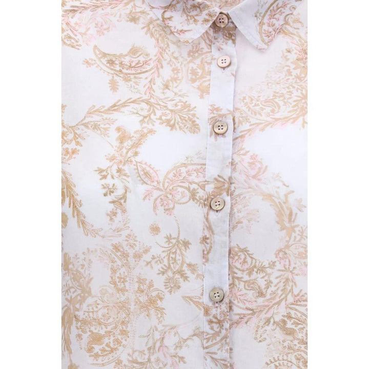 Forte_Forte Sample Sale Forte_Forte Multicolor Cotton Pattern Shirt - | Designer outlet