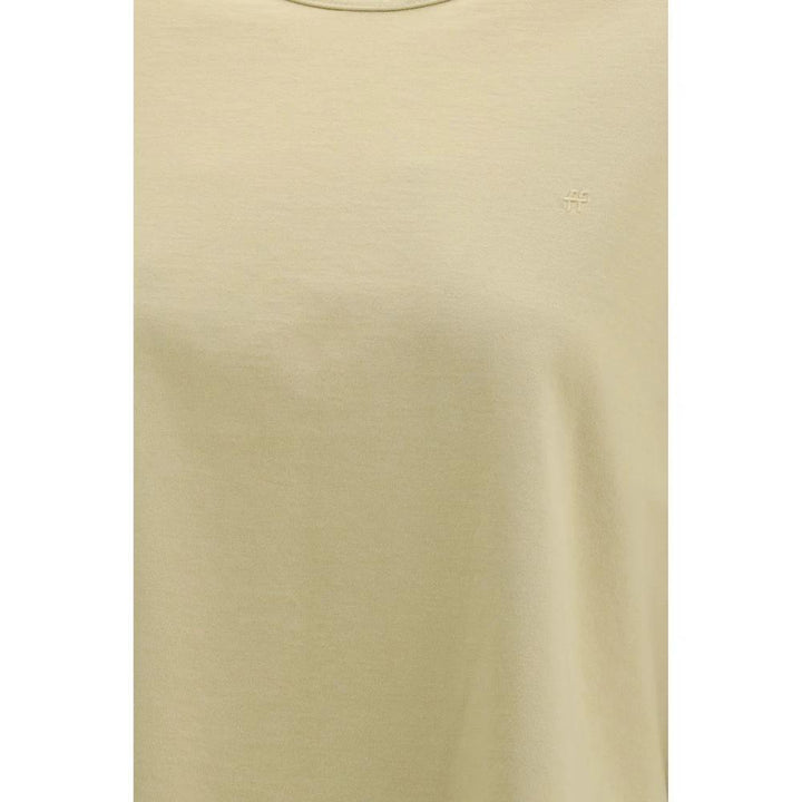 Forte_Forte Sample Sale Forte_Forte Beige Cotton T-Shirt - | Designer outlet