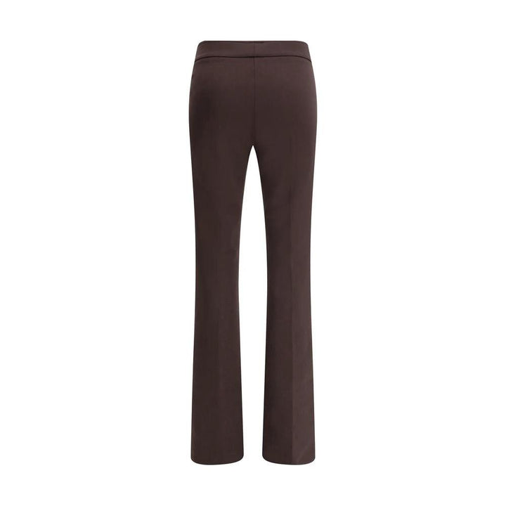 Avenue Montaigne Sample Sale Avenue Montaigne Brown Elastane Flared Pants - | Designer outlet