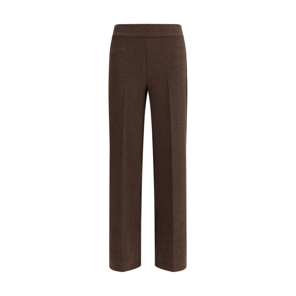 Avenue Montaigne Sample Sale Avenue Montaigne Brown Polyester Casual Pants - | Designer outlet