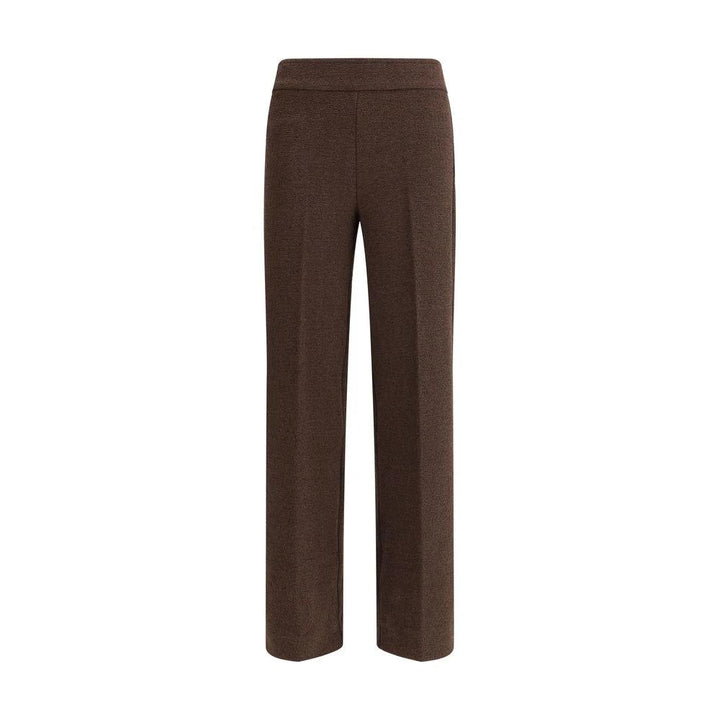 Avenue Montaigne Sample Sale Avenue Montaigne Brown Polyester Casual Pants - | Designer outlet