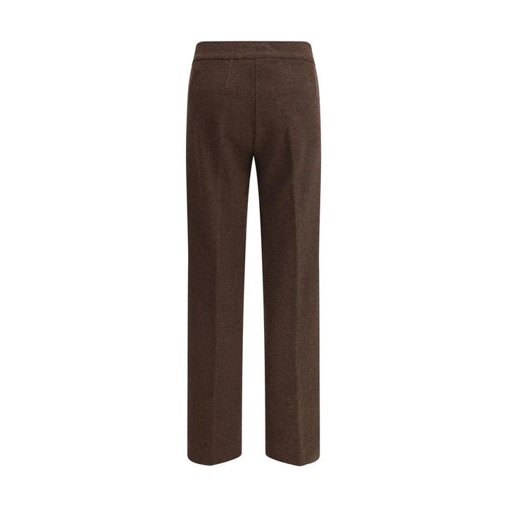 Avenue Montaigne Sample Sale Avenue Montaigne Brown Polyester Casual Pants - | Designer outlet